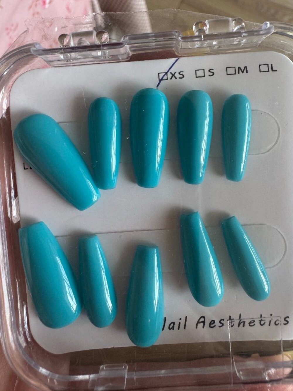 Customizable handmade press-on nails reusable